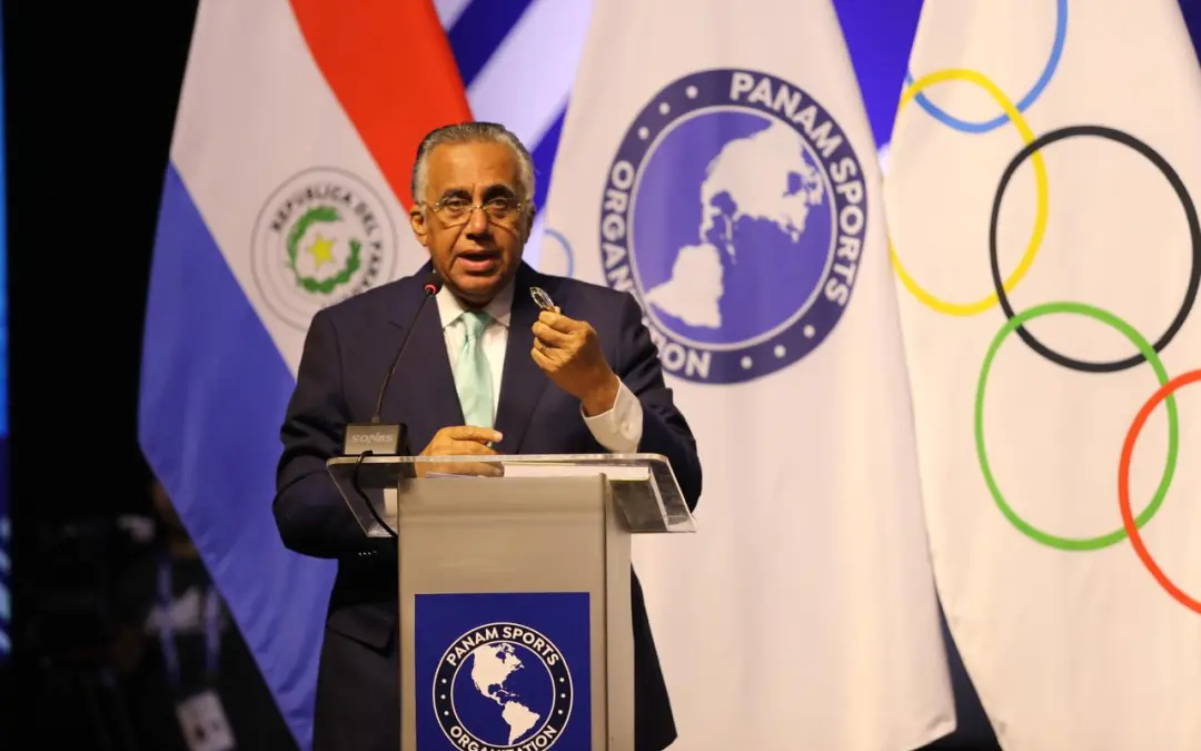 Luis Mejía Oviedo revela fecha de la Cumbre Centenaria de Centro Caribe Sports en Asamblea de Panam Sports