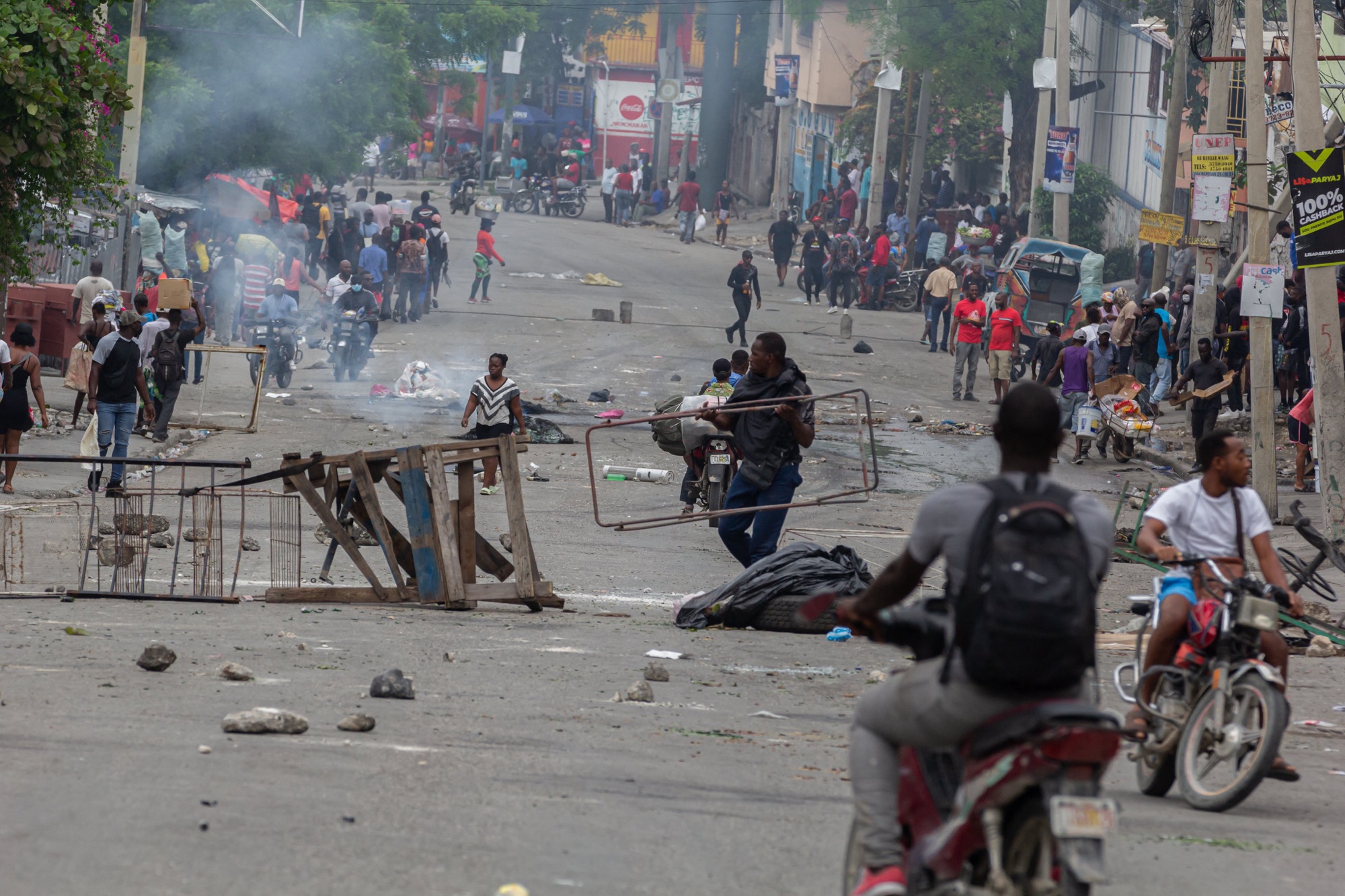 Alarma en Haití: Las bandas armadas dominan casi toda la capital mientras el Estado se debilita