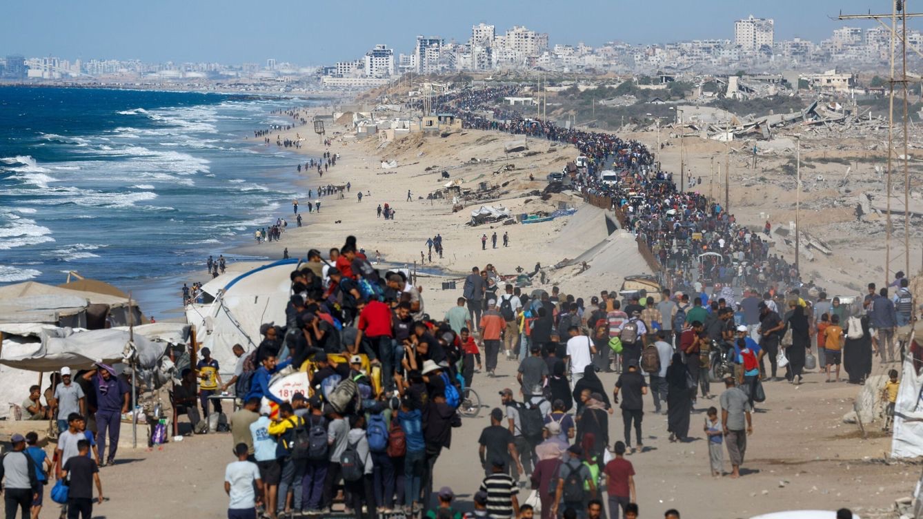 Gaza vive su primera noche sin bombardeos tras la entrada en vigor del alto el fuego