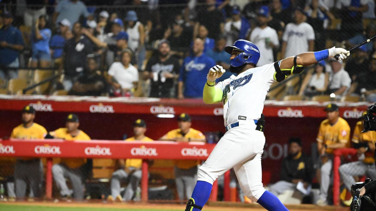 Mel Rojas Jr. impulsa el resurgir del Licey con un grand slam ante las Águilas