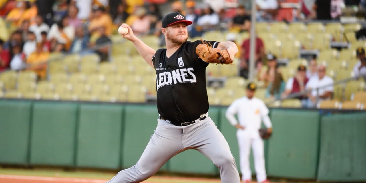 Leones inician el Round Robin con paliza sobre las Águilas en el Cibao