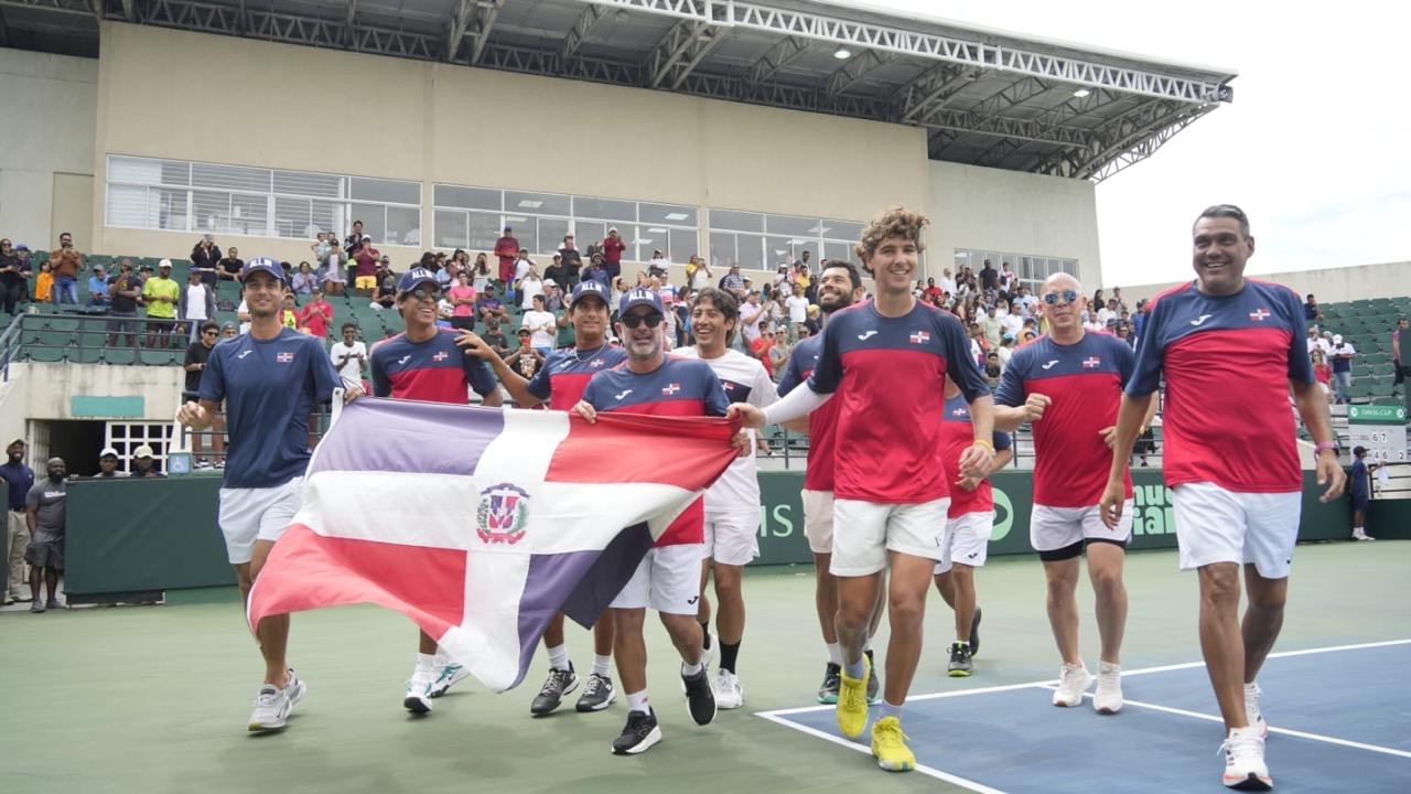 Hardt y Bertran sellan la permanencia dominicana en el Grupo Mundial II de la Copa Davis