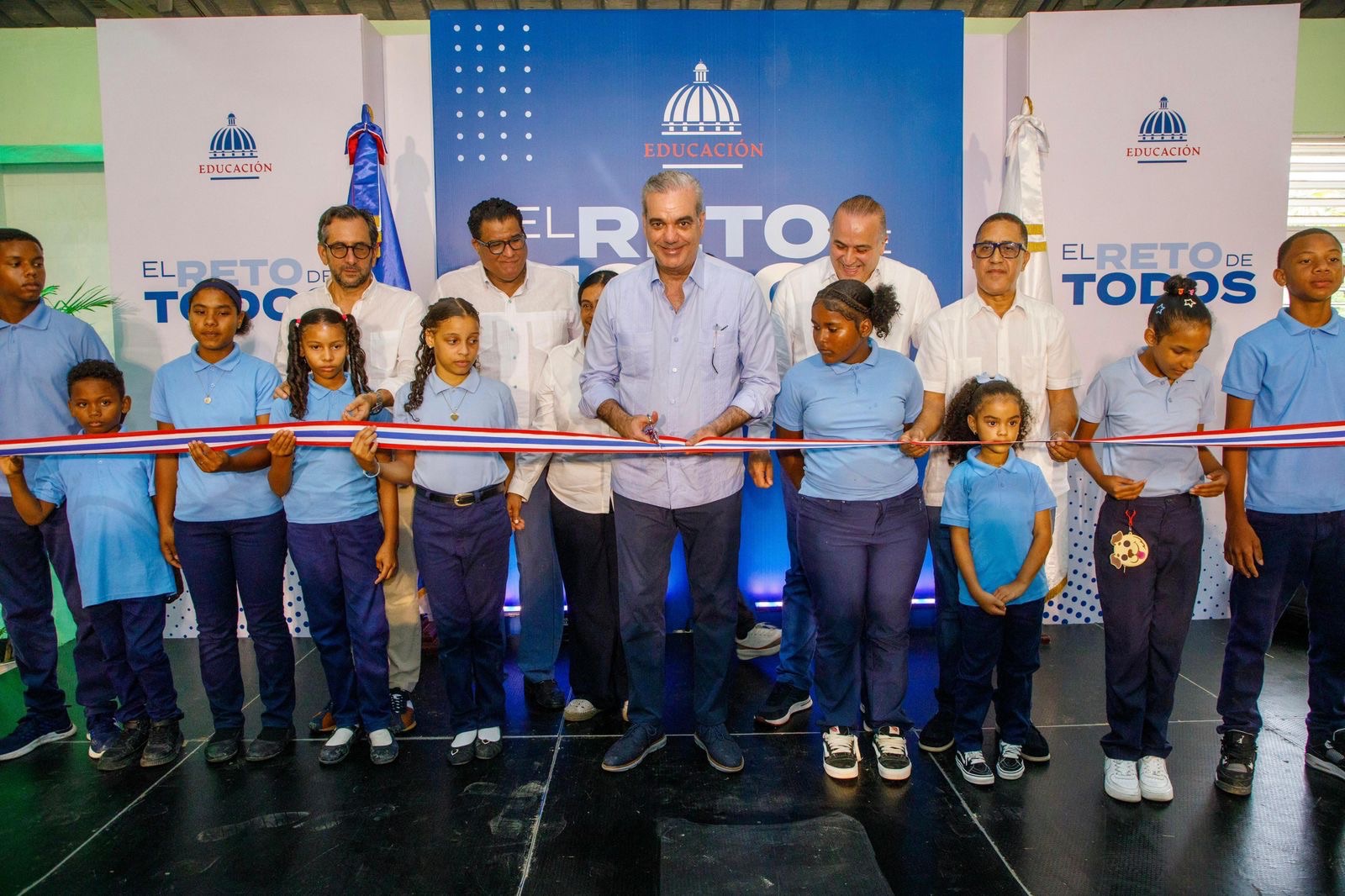 Nuevo liceo en Copeyito, Río San Juan, es inaugurado por el presidente Luis Abinader tras 14 años de espera
