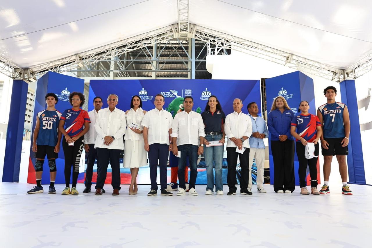 Entregan pabellón de práctica de voleibol rumbo a Santo Domingo 2026