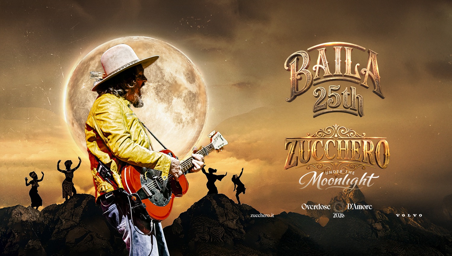Zucchero anuncia gira y regreso a París en 2026