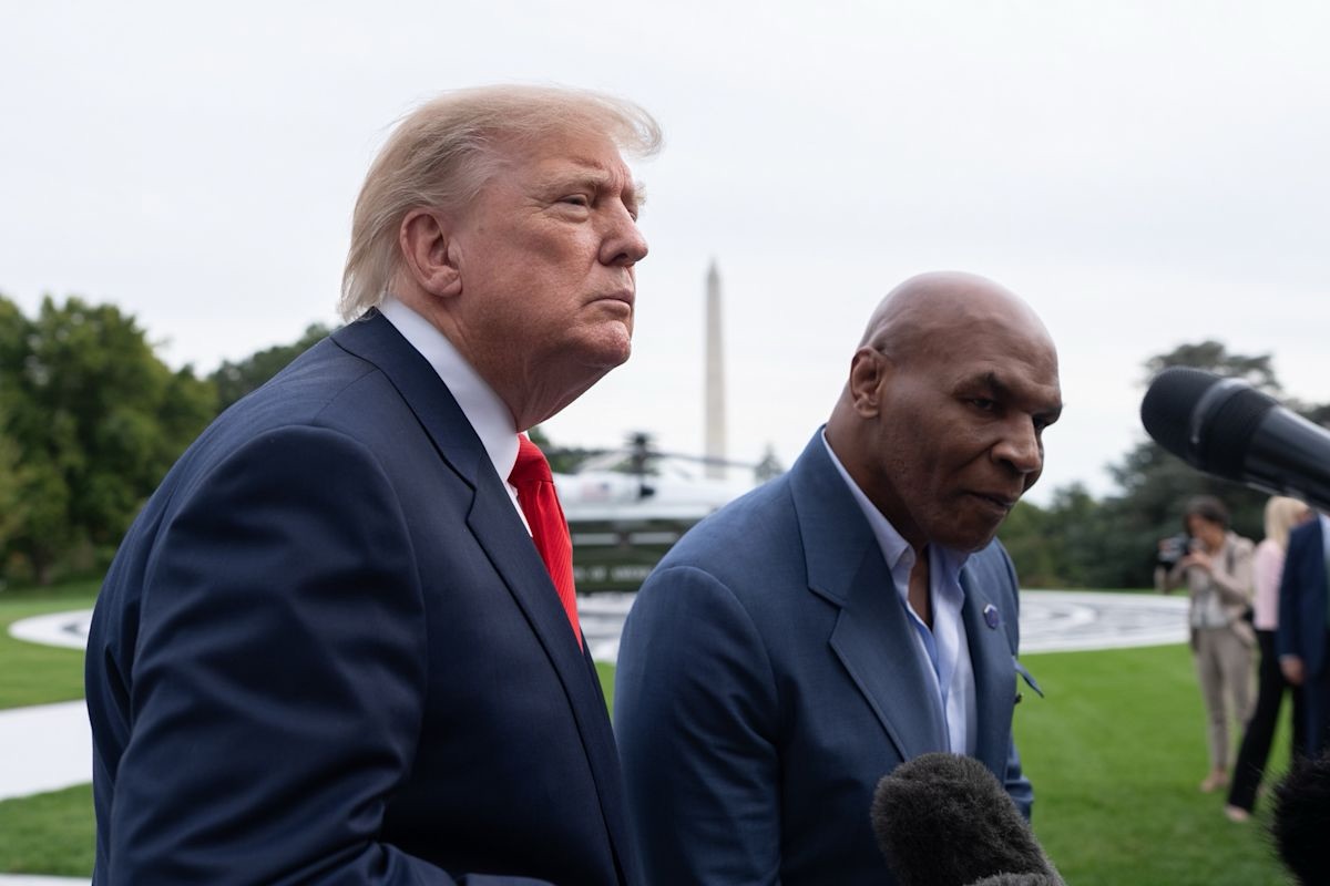 Mike Tyson visita la Casa Blanca tras revelar que entregó a Trump una carta de Diddy